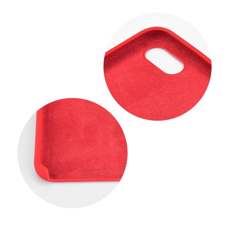 Θήκη Real Smooth Silicone Apple iPhone 11 (6.1") Red 