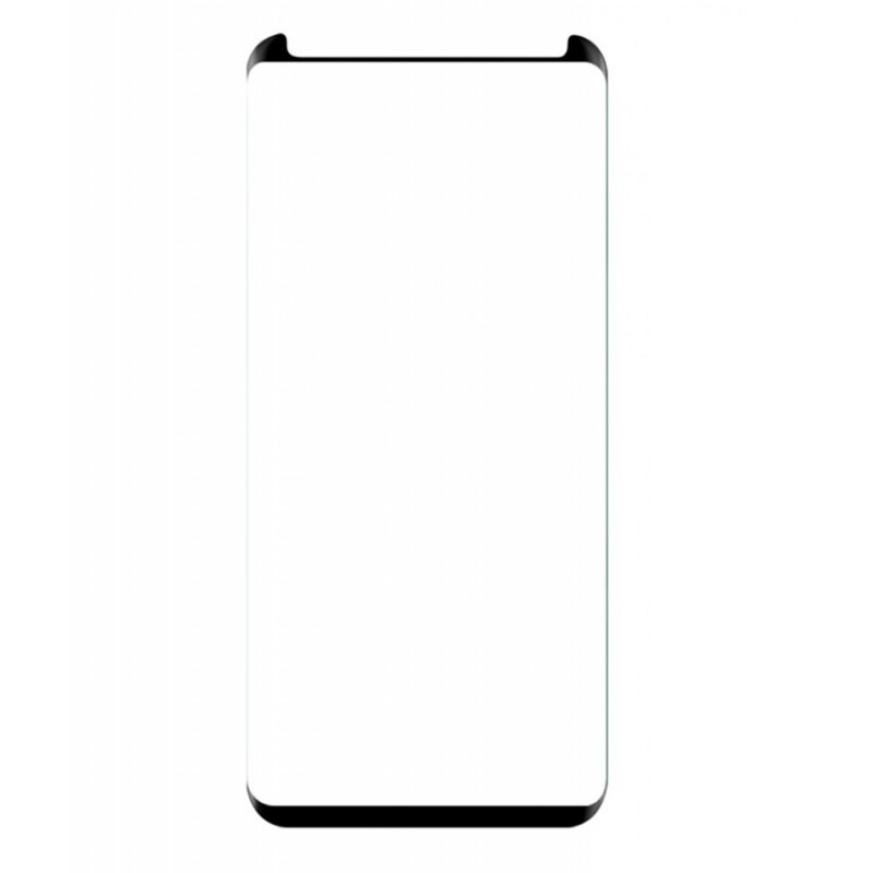 Γυαλί Προστασίας Semi-Full Screen Cover Samsung Galaxy S9 G960 Tempered Glass AntiCrash/AntiShock Case Friendly Black