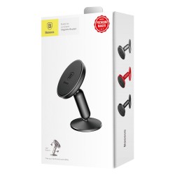Βάση Αυτοκινήτου Baseus Bullet An Magnetic Bracket Black (SUYZD-01)