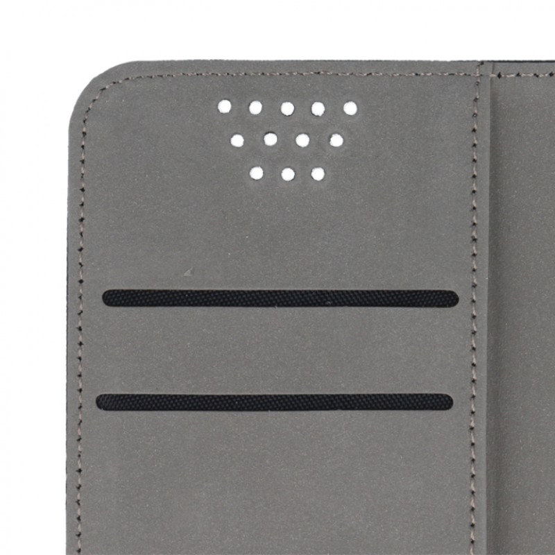 Θήκη Book Smart Magnet Universal 4.5" - 5.0" Black