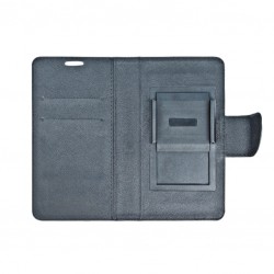 Θήκη Book Fancy Magnet Universal 4.5" - 5.0" Black