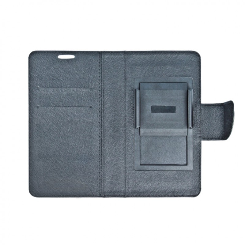 Θήκη Book Fancy Magnet Universal 4.5" - 5.0" Black