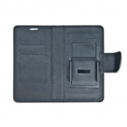Θήκη Book Fancy Magnet Universal 4.5" - 5.0" Black