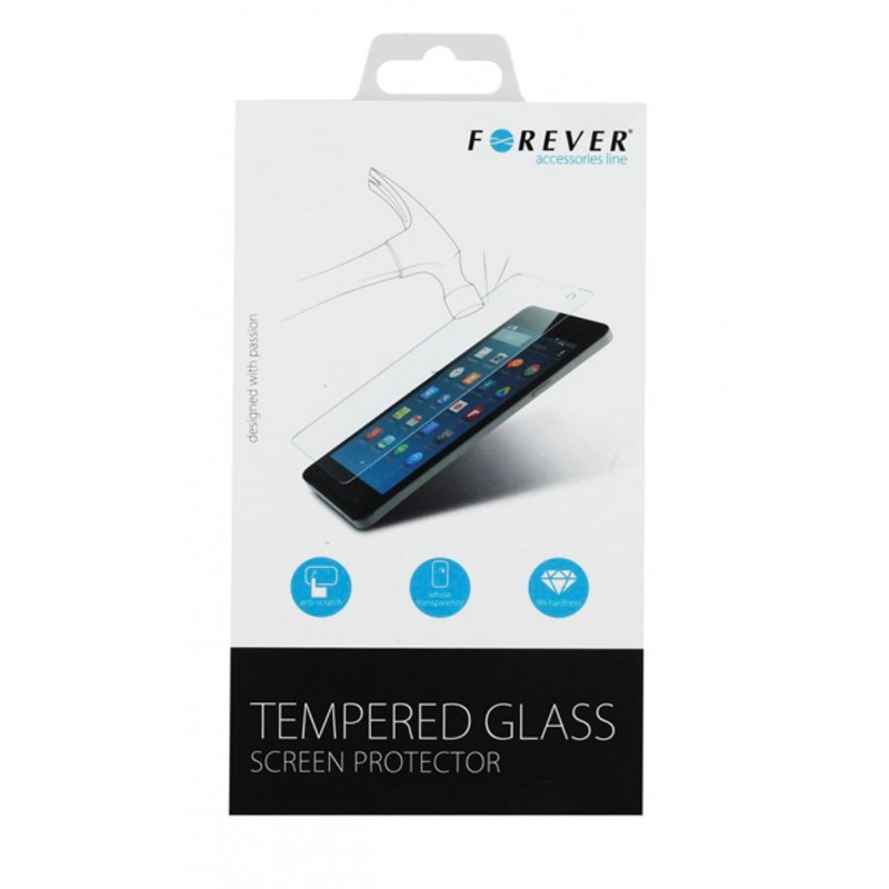 Γυαλί Προστασίας Forever Meizu M5 Tempered Glass 9H Full Screen Cover AntiCrash / AntiShock 
