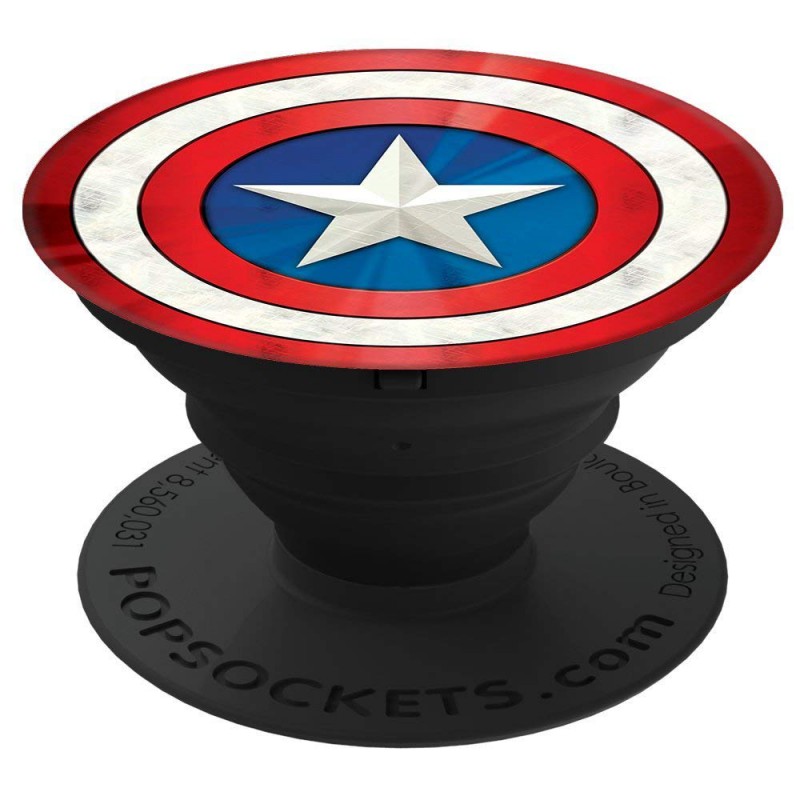 Βάση στήριξης Κινητών Pop Socket Smartphone Stand Design Captain America Βάση στήριξης Κινητών Pop Socket Smartphone Stand Design Captain America