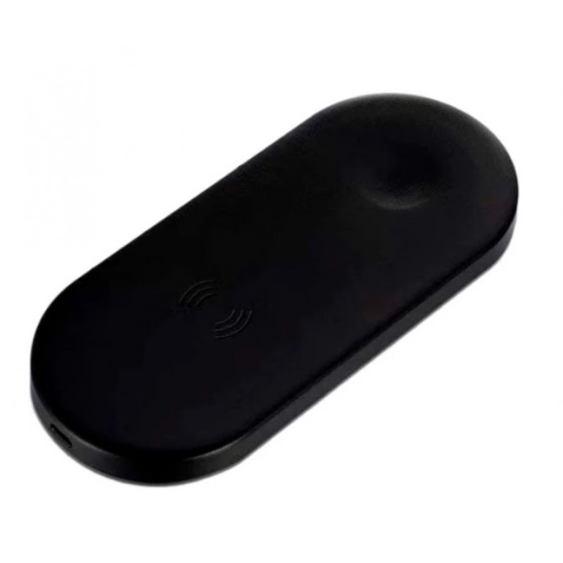 Ασύρματος Φορτιστής COTetCI Apple Watch 1/2/3/4 + iPhone X Qi Wireless Charging Pad (CS5161) Black (iOS)
