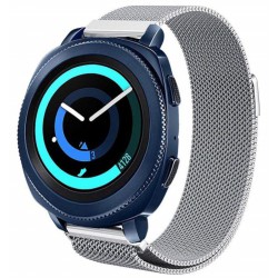 Ανταλλακτικό λουράκι QuickFit Garmin Fenix 5s/Fenix 5S Plus/Fenix 6S/Fenix 6S Pro/Fenix 7S / Fenix 8 (43mm) (20mm) Milanese Band Silver OEM