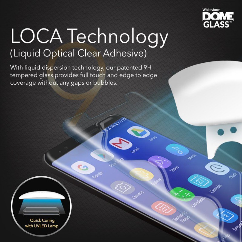 Γυαλί Προστασίας 3D UV Liquid Full Glue Tempered Glass & UV LED Lamp Oppo Reno 10 Pro 9H AntiCrash/AntiShock Clear