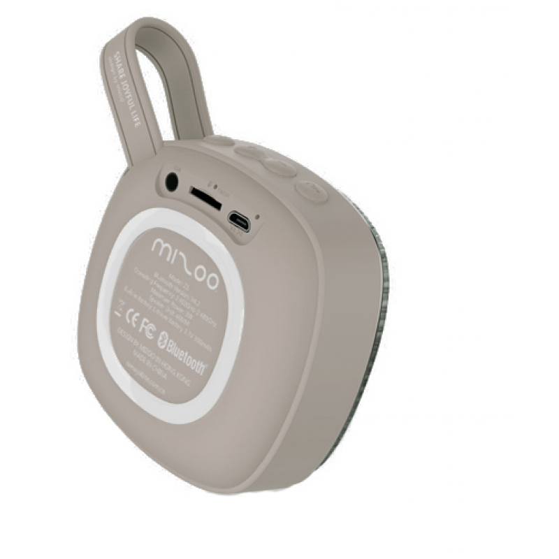 Φορητό Ηχείο Mizoo Dynamic Bluetooth 4.2 Speaker Z1 Grey