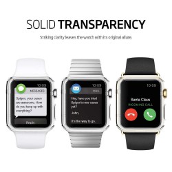 Θήκη Spigen Liquid Crystal Apple Watch 4/5/6/SE (40mm) Clear (061CS24483)