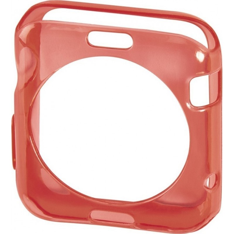 Θήκη Protective Silicone Cover Apple Watch 1/2/3/4 (42mm) Red OEM
