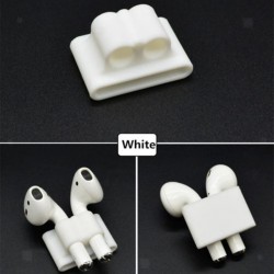 Airpods Earphone Strap Anti Lost Holder Silicone White