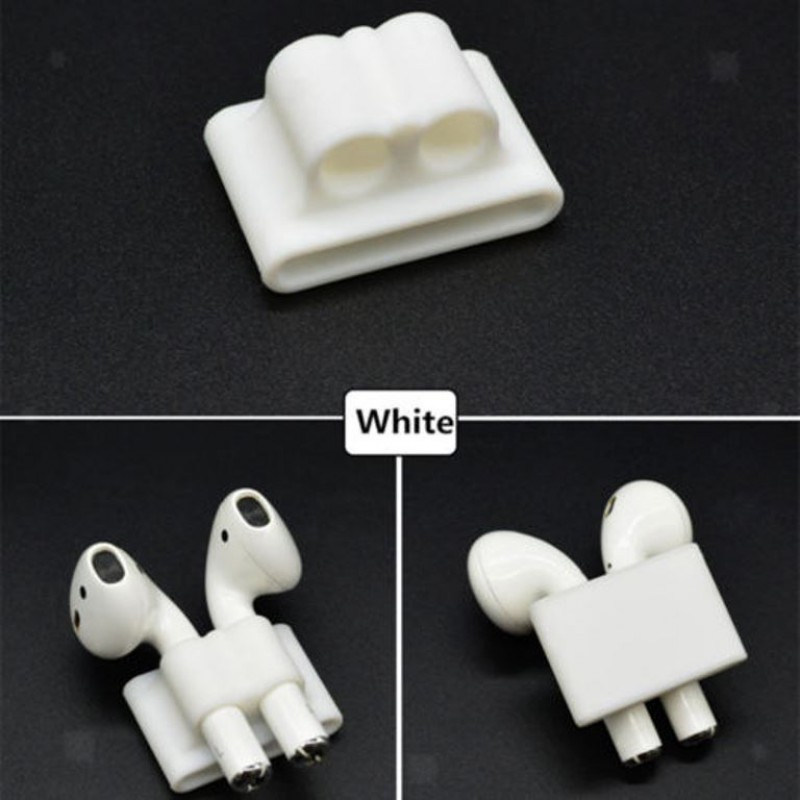 Airpods Earphone Strap Anti Lost Holder Silicone White