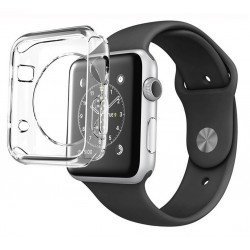 Θήκη Protective Cover Apple Watch 1/2/3/4 (42mm) Silicone Clear