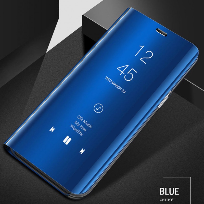 Θήκη Book Clear View Huawei P40 Pro Blue Θήκη Book Clear View Huawei P40 Pro Blue