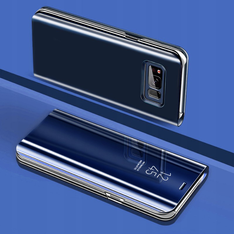 Θήκη Book Clear View Huawei P40 Pro Blue Θήκη Book Clear View Huawei P40 Pro Blue