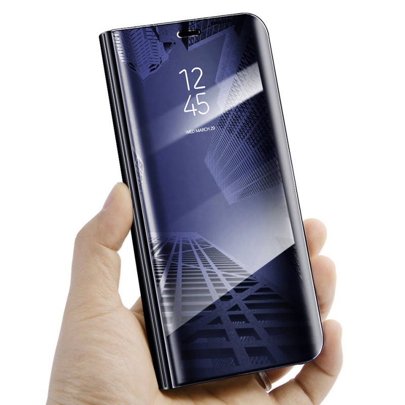 Θήκη Book Clear View Huawei P40 Pro Blue Θήκη Book Clear View Huawei P40 Pro Blue