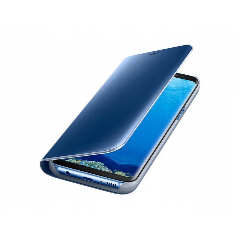 Θήκη Book Clear View Huawei P40 Pro Blue Θήκη Book Clear View Huawei P40 Pro Blue