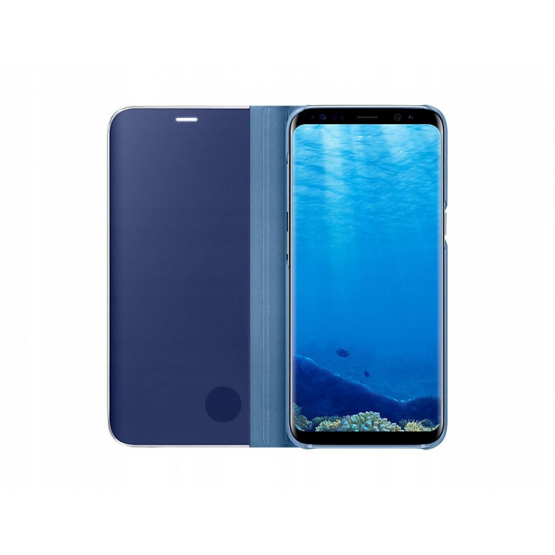 Θήκη Book Clear View Huawei P40 Pro Blue Θήκη Book Clear View Huawei P40 Pro Blue