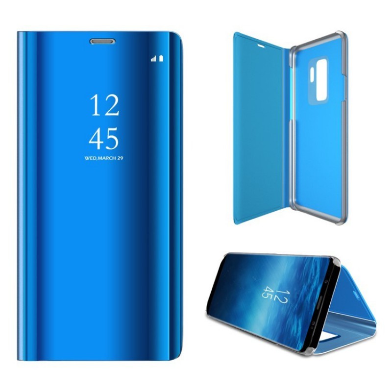 Θήκη Book Clear View Huawei P40 Pro Blue Θήκη Book Clear View Huawei P40 Pro Blue