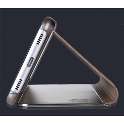 Θήκη Book Clear View Samsung Galaxy S10e G970 Gold