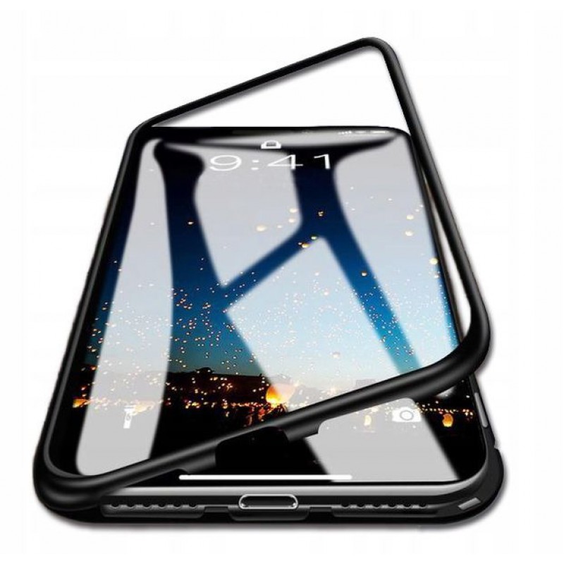 Θήκη 360 Magnetic Apple iPhone 11 Pro Max (6.5") Clear/Black