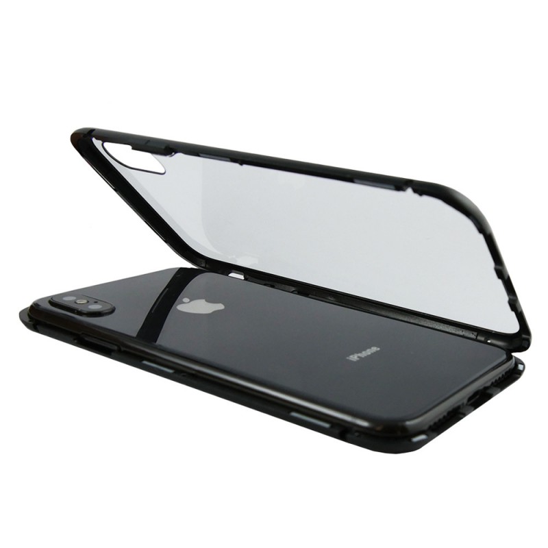 Θήκη 360 Magnetic Apple iPhone 11 Pro Max (6.5") Clear/Black