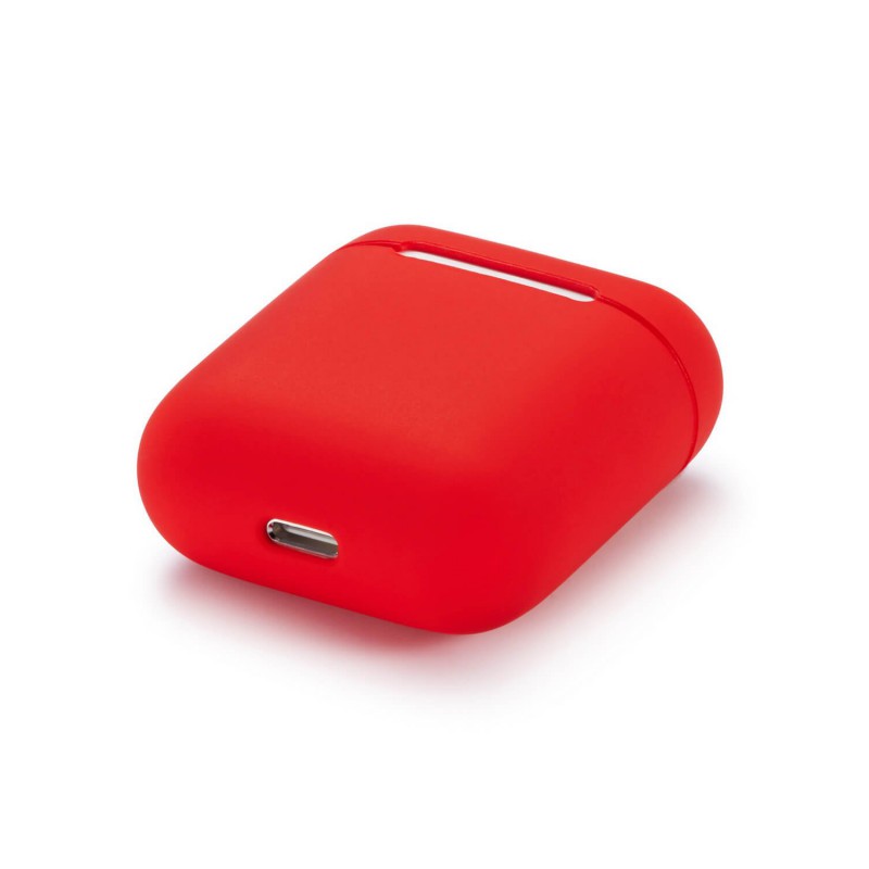 Θήκη Airpods 2/Airpods Ultra Slim Silicone Skin Red