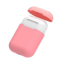 Θήκη Airpods 2/Airpods Ultra Slim Silicone Skin Pink