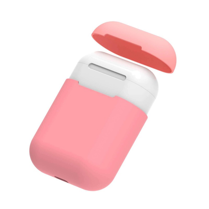 Θήκη Airpods 2/Airpods Ultra Slim Silicone Skin Pink