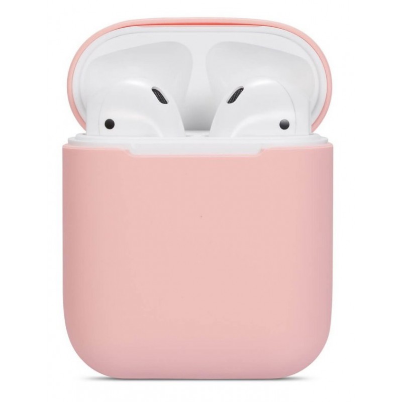 Θήκη Airpods 2/Airpods Ultra Slim Silicone Skin Pink