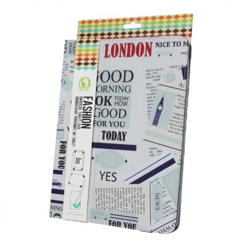 Θήκη Book Newspaper Universal για Tablets 9-10"