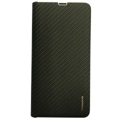 Θήκη Book Vennus Carbon Apple iPhone 11 Pro Max (6.5") Black