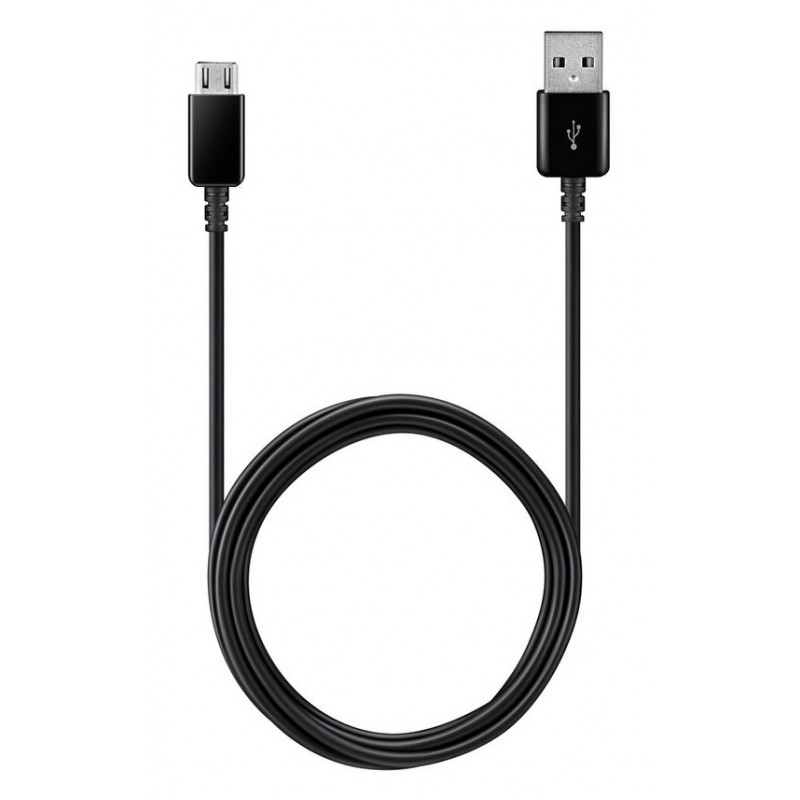Καλώδιο Data Samsung microUSB EP-DG925UBE Galaxy S6 Edge Black (Original Bulk)