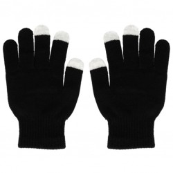 Γάντια για οθόνες αφής Smart Gloves Black (One Size)