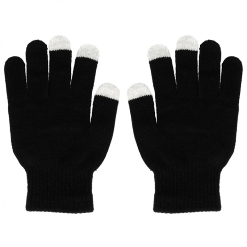 Γάντια για οθόνες αφής Smart Gloves Black (One Size)