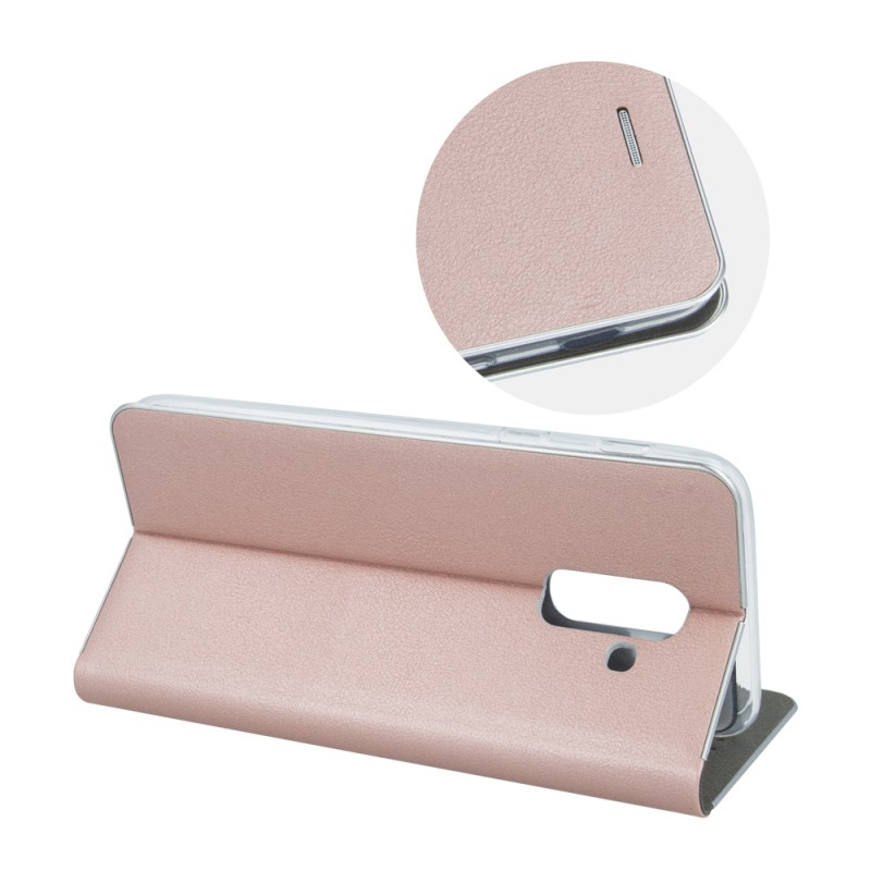 Θήκη Vennus Frame Book Samsung Galaxy S10 G973 Rose Gold