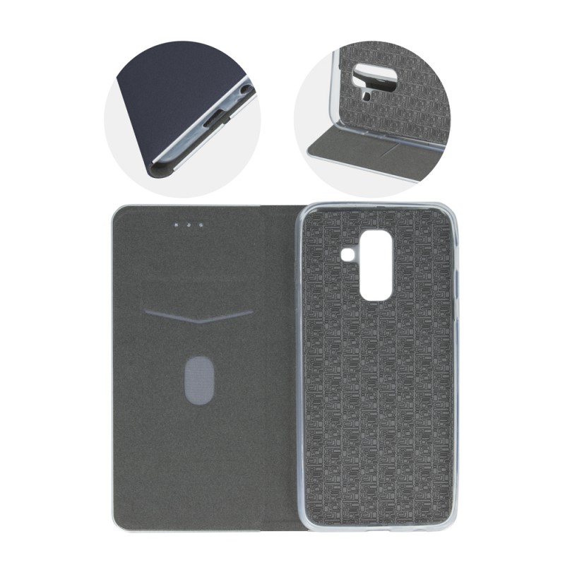 Θήκη Book Smart Vennus Huawei P30 Navy Blue Θήκη Book Smart Vennus Huawei P30 Navy Blue