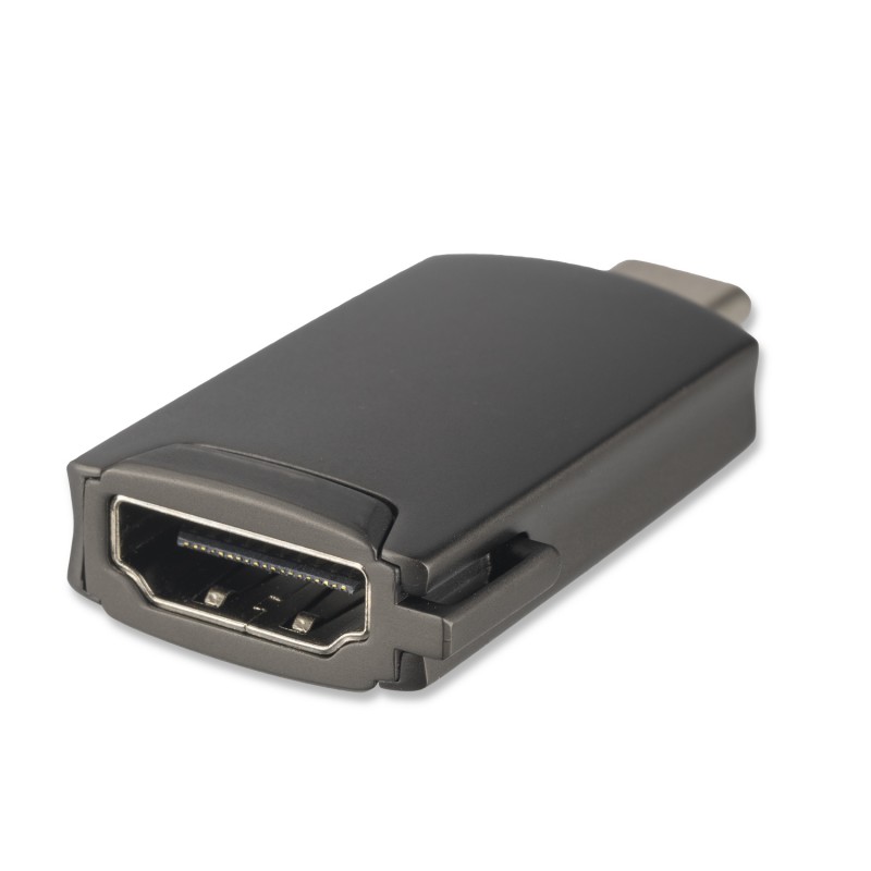 Αντάπτορας 4smarts HDMI Female to Type-C Male Black (4S468652)
