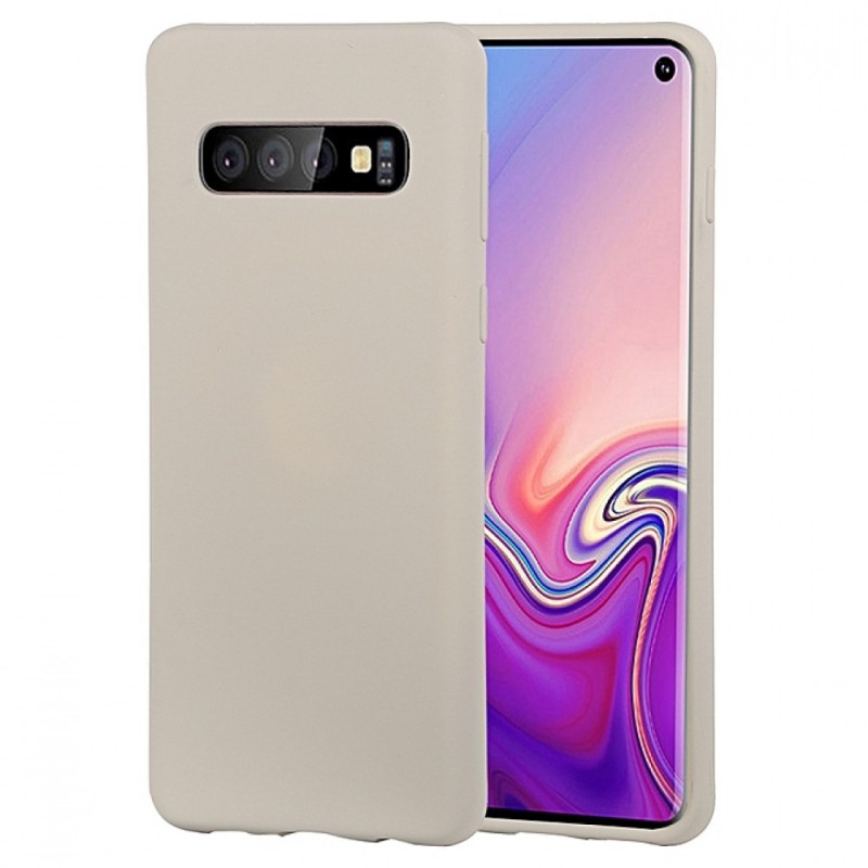 Θήκη Mercury Silicon Cover Soft touch/feeling Samsung Galaxy S10 G973 Stone