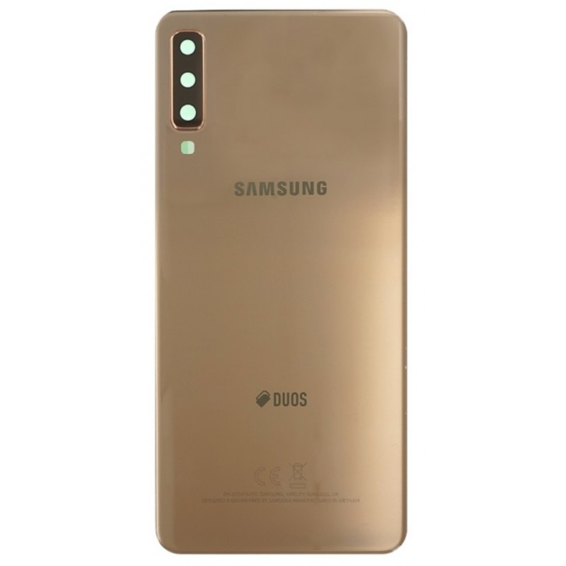 Καπάκι Μπαταρίας Samsung Galaxy A7 (2018) A750F Duos Gold (Original) GH82-17833C