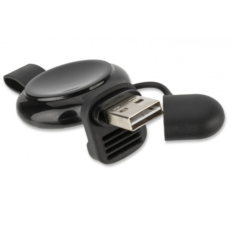 Αντάπτορας Ασύρματης Φόρτισης 4smarts Inductive Qi Wirelles Charging Adapter for Apple Watch Series 1/2/3/4 Black (4S462279)