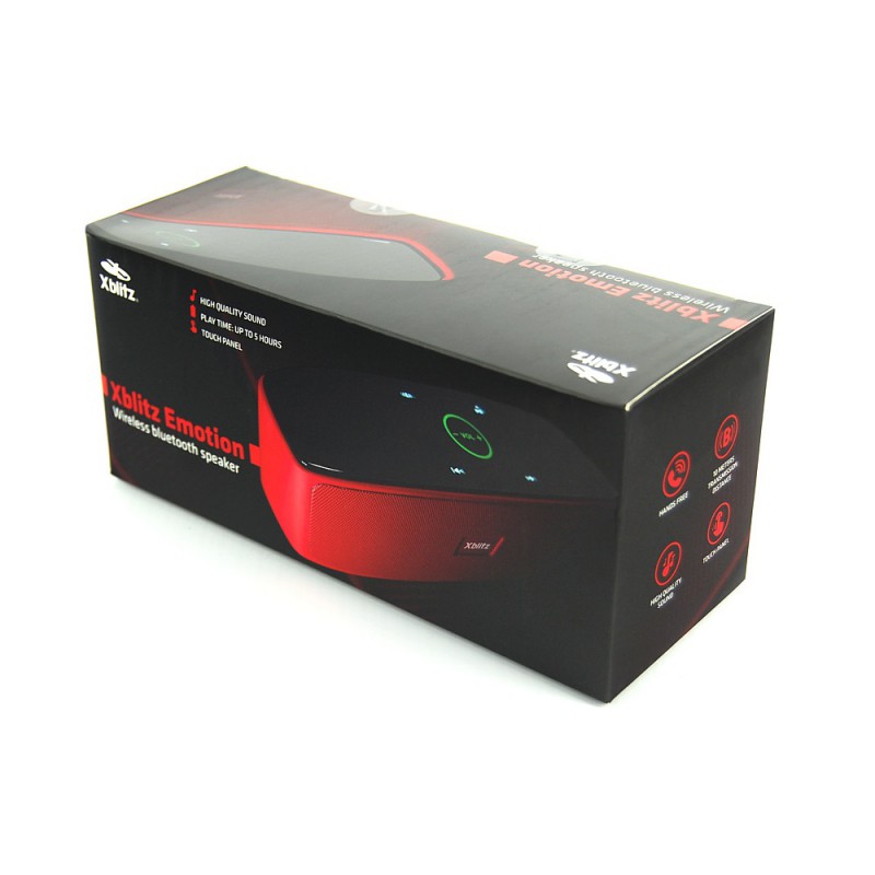 Φορητό Ηχείο Bluetooth Xblitz Emotion Wireless Speaker Red