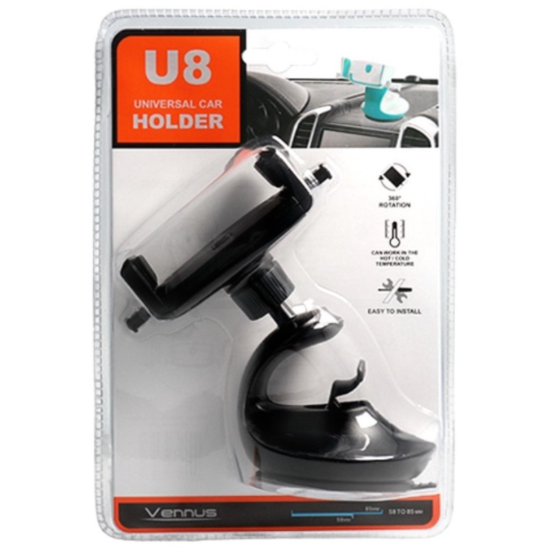 Βάση Αυτοκινήτου Vennus U8 Universal Car Holder Κινητών