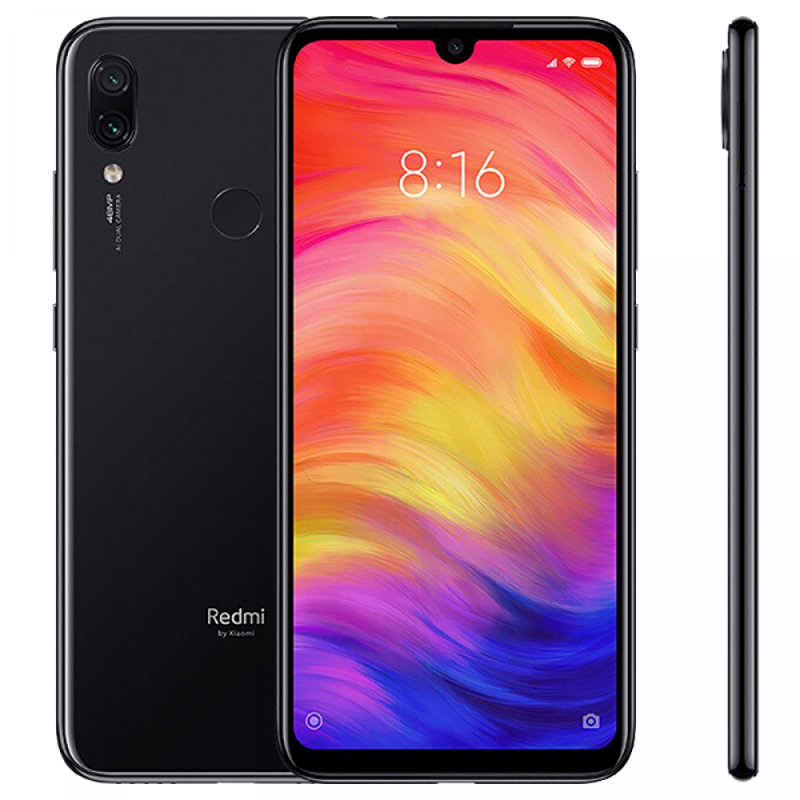 Xiaomi Redmi Note 7 (64GB/4GB) Dual Sim Black Μεταχειρισμένο με 6 μήνες Εγγύηση