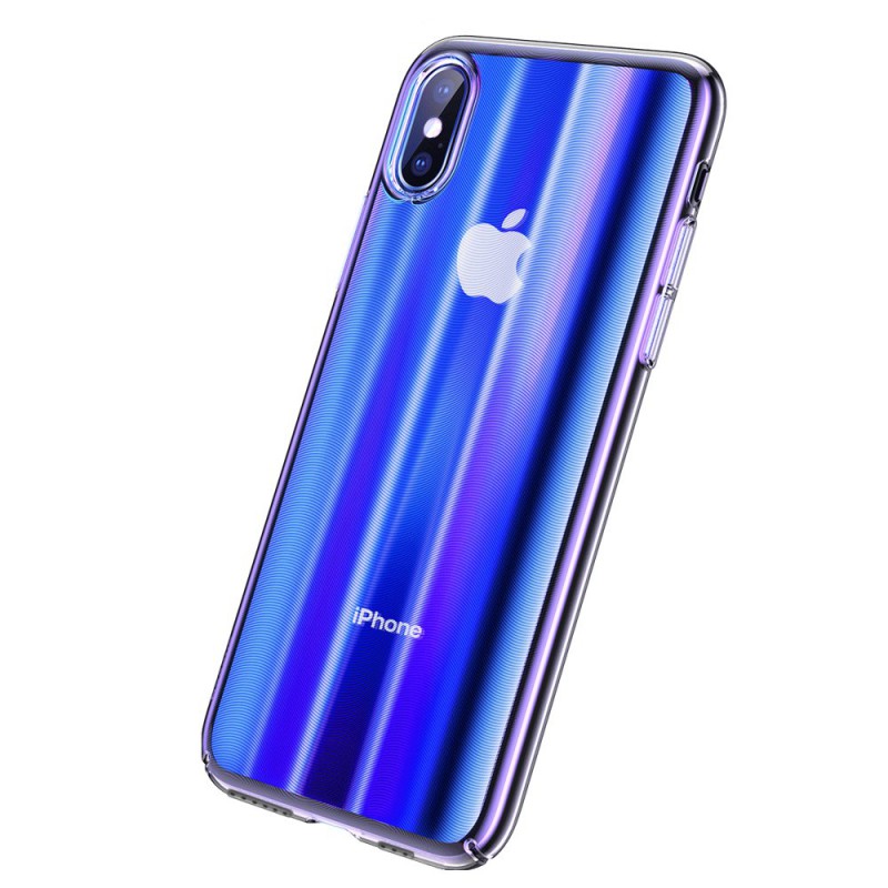 Θήκη Baseus Aurora Apple iPhone X/Xs Blue (WIAPIPH58-JG03)