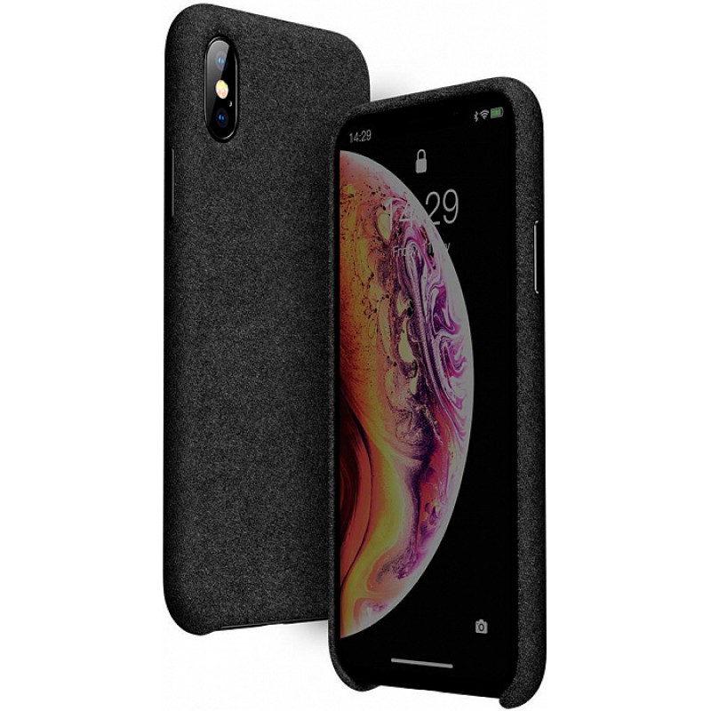 Θήκη Baseus Original Super Fiber Apple iPhone Xs Max Black (WIAPIPH65-YP01)