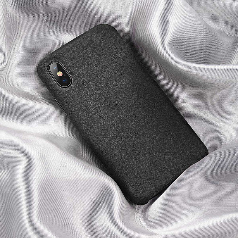 Θήκη Baseus Original Super Fiber Apple iPhone Xs Max Black (WIAPIPH65-YP01)