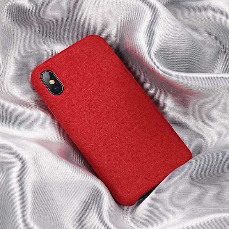 Θήκη Baseus Original Super Fiber Apple iPhone Xs Max Red (WIAPIPH65-YP09)