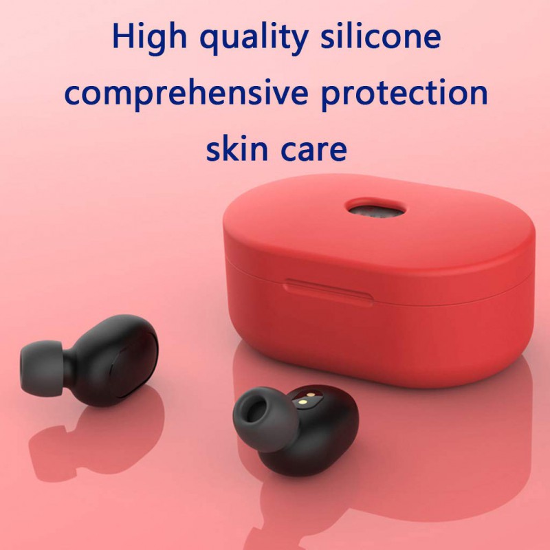Θήκη Xiaomi Redmi Airdots Silicone Protective Cover Red